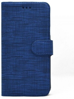 Nihcase Huawei P Smart 2021 Kılıf Holster Canvas Kartlıklı Fabric Cüzdan