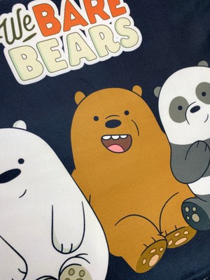 Yaya Design Co Kafadar Ayılar We Bare Bears Desenli Dijital Baskılı Kırlent Kılıfı ve Yastık