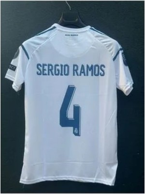 Sidas 2017/18 Sezon Beyaz Sergio Ramos Çocuk Forma Takımı