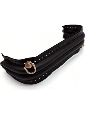 Angel Çanta Aksesuar 20 Cm Suni Derili Kahve Renk Gizli Çanta Bursu (Vidalı Askı Takılı Halde)