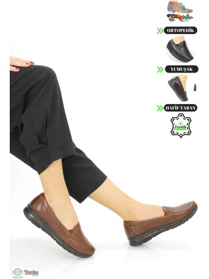 Forelli Kadın Tam Ortopedik  Deri Günlük Anne Ayakkabısı F24/CM29413Y