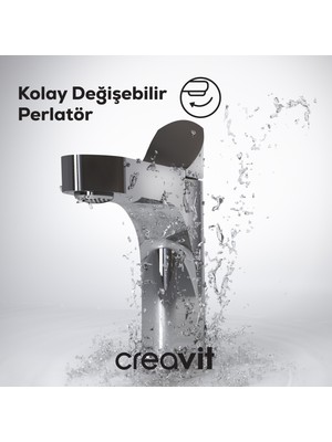 Creavit Infinity Lavabo Armatürü