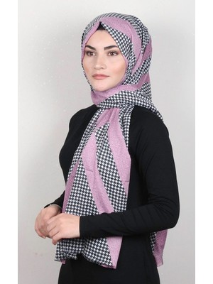 Pamuklu Desenli Şal 5767-2