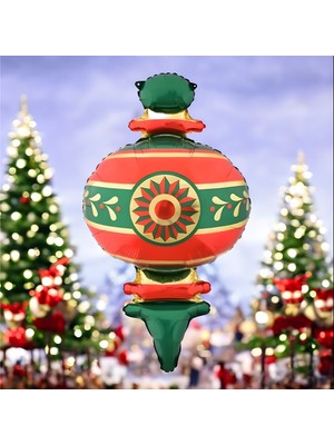 Kidspartim Yılbaşı Dekor Süs Folyo Balon 102x54 Cm