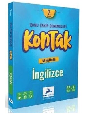 Paraf Yayınları 7. Sınıf Kontak İngilizce Denemeleri