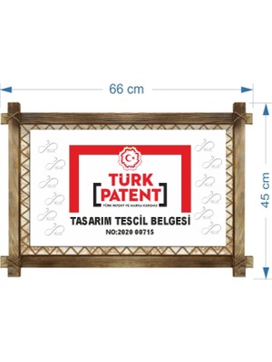 Marsilyan Teknoo- Kız Kulesi  LED Işıklı Rustik Kanvas Tablo K