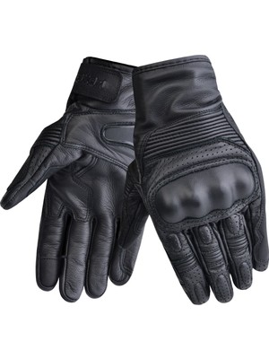 Vexo Contra Aır Deri Eldiven Yazlık Siyah