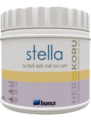 Bianca Stella Su Bazlı Vernik Sıvı Cam 500 ml Ipek Mat