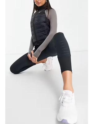 Nike Therma-Fıt Synthetic-Fill Siyah Kadın Spor Yelek