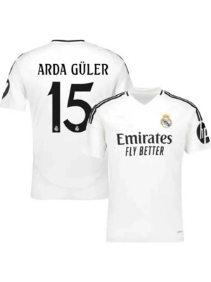 Yenteks Real .madrid. Ardaa. Gülerr Yeni Sezon 15 Numara  Çocuk Forma Takımı 4'lü Set Çorap+Bileklik Hediyeli