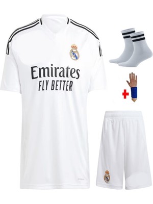 Yenteks Real .madrid. Ardaa. Gülerr Yeni Sezon 15 Numara  Çocuk Forma Takımı 4'lü Set Çorap+Bileklik Hediyeli