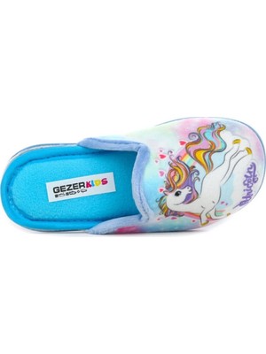 Gezer Unicorn Desenli Ev Içi Terlik Kışlık 12799