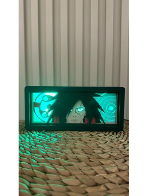 Yubi Design Uchiha Madara , Naruto - Işık Kutusu, Gölge Kutusu, Anime, Light Box