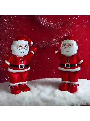 Düvenci Ticaret Büyük Kırmızı Ayaklı Noel Baba 8187