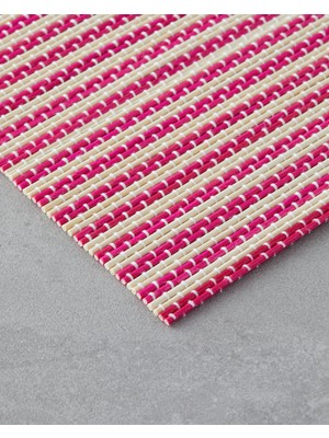 Serene Bambu 4'lü Amerikan Servis 30X45 cm Pembe - Mavi