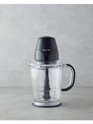 English Home Dgr 3010 Siyah Doğrayıcı 1500 ml 4 Bıçaklı Plastik Hazneli Güçlü Performans
