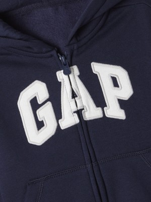 Gap Erkek Bebek Lacivert  Logo Fleece Sweatshirt