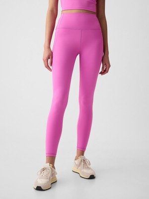 Gap Kadın Pembe Gapfit High Rise Power Full Length Legging Tayt