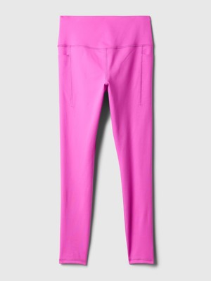 Gap Kadın Pembe Gapfit High Rise Power Full Length Legging Tayt