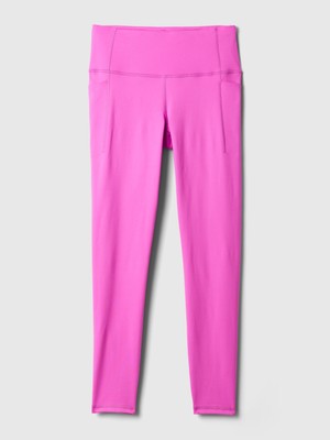 Gap Kadın Pembe Gapfit High Rise Power Full Length Legging Tayt