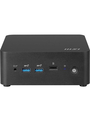 Msı Cubı Nuc 1M-002EU Core 5 120U-64GB Ddr5 RAM-512GB NVME-W11 Pro Mını Pc