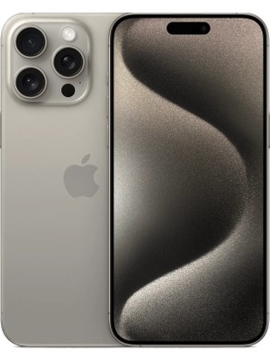 Yenilenmiş Apple iPhone 15 Pro 256 GB Natürel Titanyum (12 Ay Garantili) - B Grade