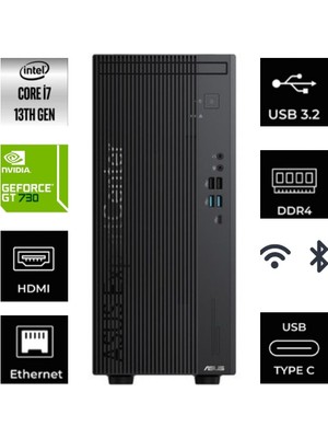 Asus D700ME  Intel Core I7-13700 16GB 4tb SSD GT730 4gb Windows 11 Pro D700ME-5135000410-236