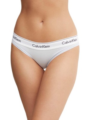 Calvin Klein Kadın Mavi Bikini Külot 0000F3787E