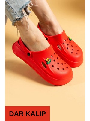 Trade Bazaar Kadın Sevimli Aksesuarlı Plaj Aşçı Doktor Hemşire Hastane Havuz Rahat Sandalet Terlik