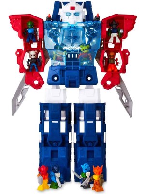 Chap Mei Sesli ve Işıklı Exobot Mega Morph Taşıyıcı Robot 54 cm