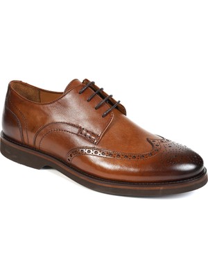 Greyder Erkek Kahverengi Hakiki Deri Klasik Ayakkabı 4Y1KA64503