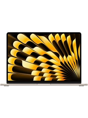 Apple MacBook Air M3 16GB 256GB SSD macOS 15" Taşınabilir Bilgisayar Yıldız Işığı MC9F4TU/A