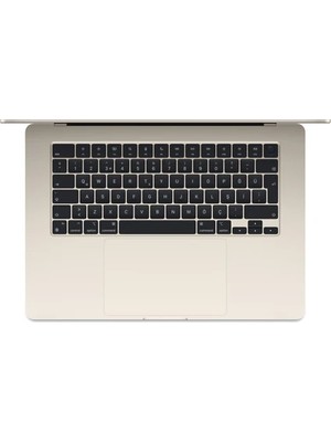 Apple MacBook Air M3 16GB 256GB SSD macOS 15" Taşınabilir Bilgisayar Yıldız Işığı MC9F4TU/A