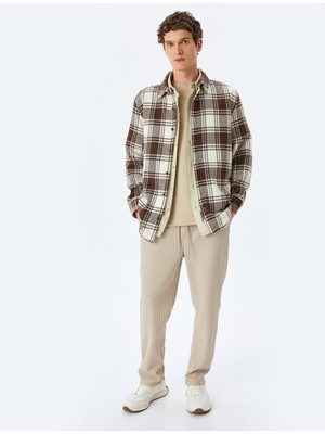 Koton Fitilli Pantolon Cep Detaylı