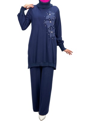 ottomanwear.com Büyük Beden Tunik Lacivert OTW43417