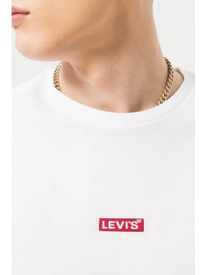 Levi's Erkek Beyaz Relaxed Fit T-Shirt - A7772-0006