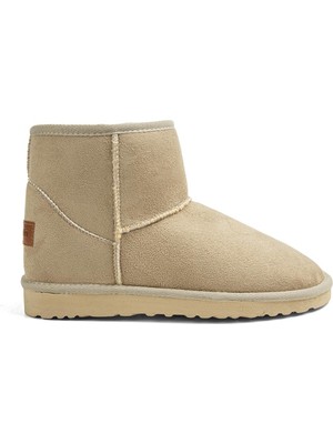 Pierre Cardin® Bej Dış Materyal Kadın Bot PC-52127-3861 Şık Görünüm ve Konforlu Tasarım