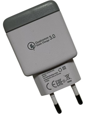 Tek-İş Cep Telefonu USB Şarj Güç Adaptörü 220V Ac Giriş - Çıkış 5V Dc