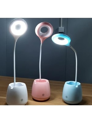 Günay Home Halka LED USB Şarjlı Masa Lambası