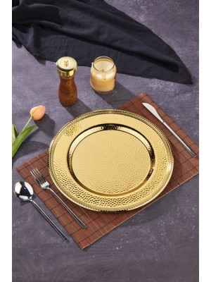 Cooker 33 cm Metal Supla/sunumluk - Şık ve Fonksiyonel Tasarım