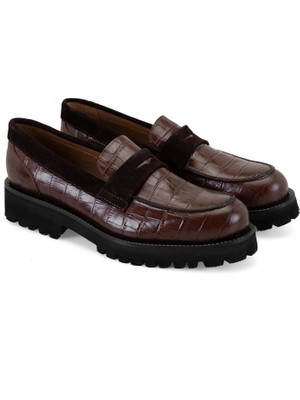 Desa Kadın Kahve Loafer