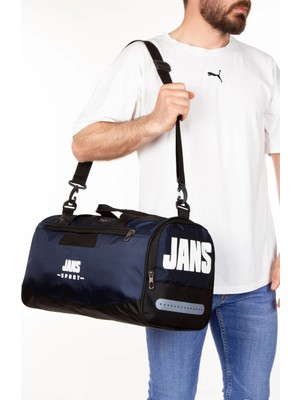 Derims Unisex Ayakkabı Bölmeli Lacivert Spor Çanta, Fıtness Çantası