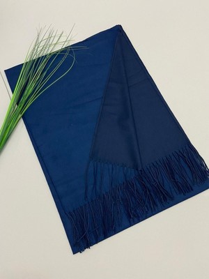 Elabutik % 65 Yün % 35 Ipek Çift Taraflı Omuz Şal