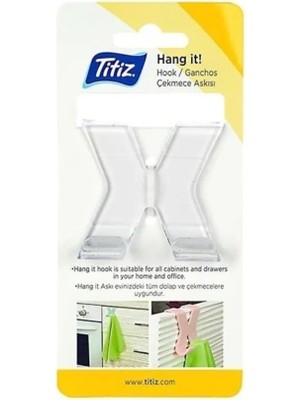 Titiz Kapak ve Çekmece Askısı TP-238 Hang It - 4 Adet