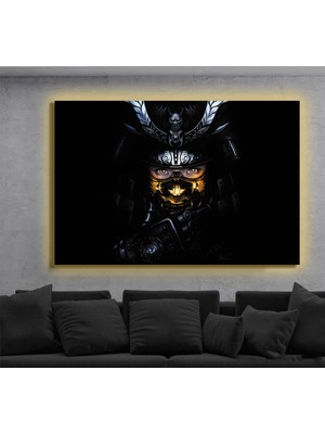 Marsilyan LED Işıklı Kanvas Tablo, 3D Dekoratif Baskılı Tablo Yapay Zeka Destekli Modern Tasarımlar 88