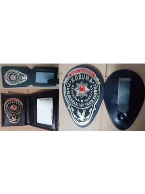 Aldatmaz Yakın Koruma Rozetli Cüzdanı 2AD.KEMER Rozeti 1AD Satınal.sıvıle Satılmaz