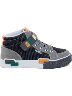 Mp 242-3308 Çocuk Spor Ayakkabı - Füme - 34