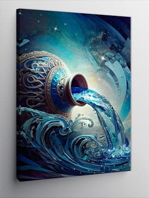 Tablomega Kanvas Tablo Kova Burcu