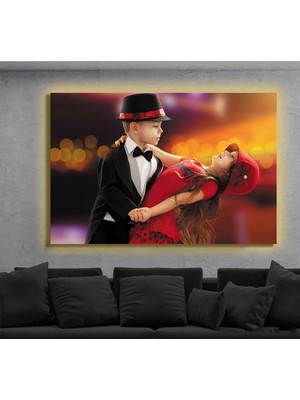 LED Işıklı Kanvas Tablo, 3D Dekoratif Baskılı Tablo Yapay Zeka Destekli Modern Tasarımlar 379