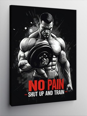 Tablomega Kanvas Tablo Kaslı Sporcu Motive Posteri